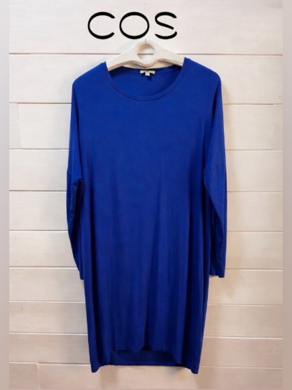 COS – Royal Blue Cocon Dress (Size L)